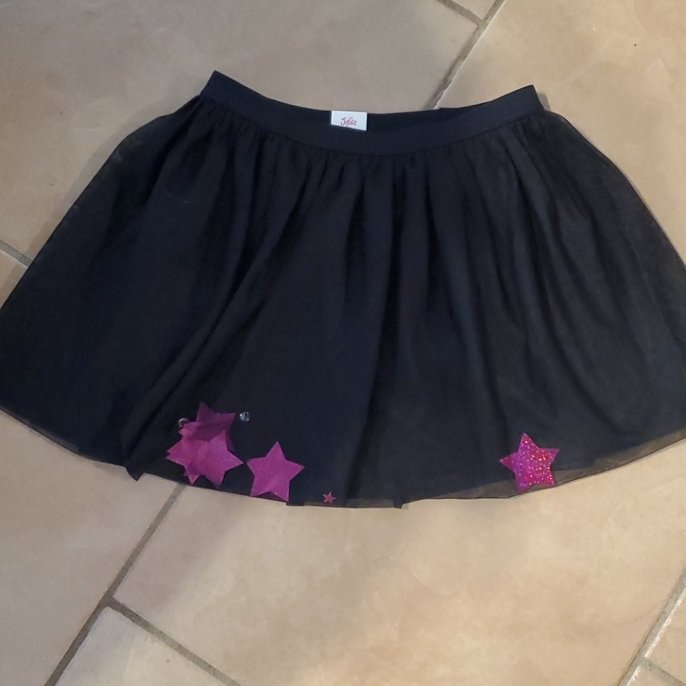 Justice Glitter Glam Skirt size 12 NWT